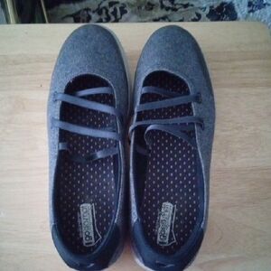 SKECHERS  Gray Casual Shoes with Straps